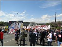 Servidores Federais em greve marcharam sobre esplanada dos ministérios