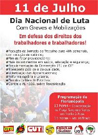 11 de julho: orientações para a paralisação de 24h no IFSC