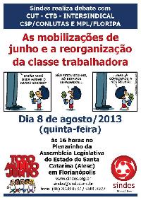 As mobilizações de junho e a reorganização da classe trabalhadora em debate
