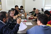 CGS IFSC se reúne com outros comandos de greve de SPFs