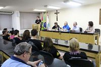 Plenarinho da Câmara de Vereadores ficou lotado para ouvir servidores públicos federais em greve