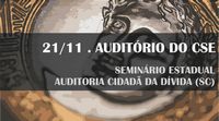 Sinasefe abre vagas para o Seminário Estadual da Auditoria Cidadã da Dívida, no dia 21/11