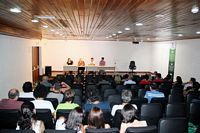 Palestra de professor da APEOESP marca a posse solene da nova DSS