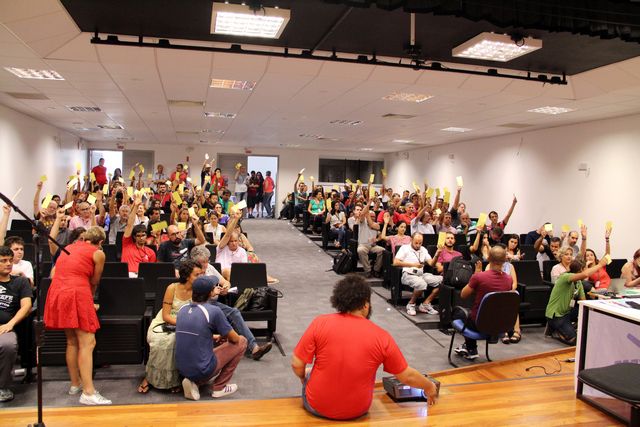 Grande assembleia e manifestação histórica marcam o dia 15 no IFSC