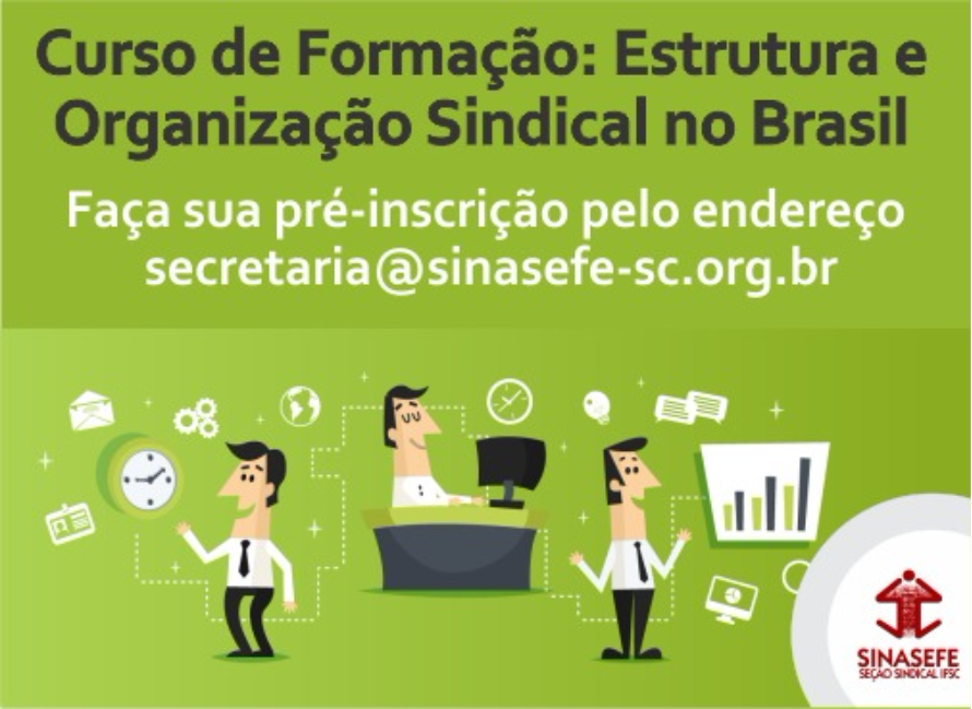 Sindicato abre inscrições para curso de formação em maio