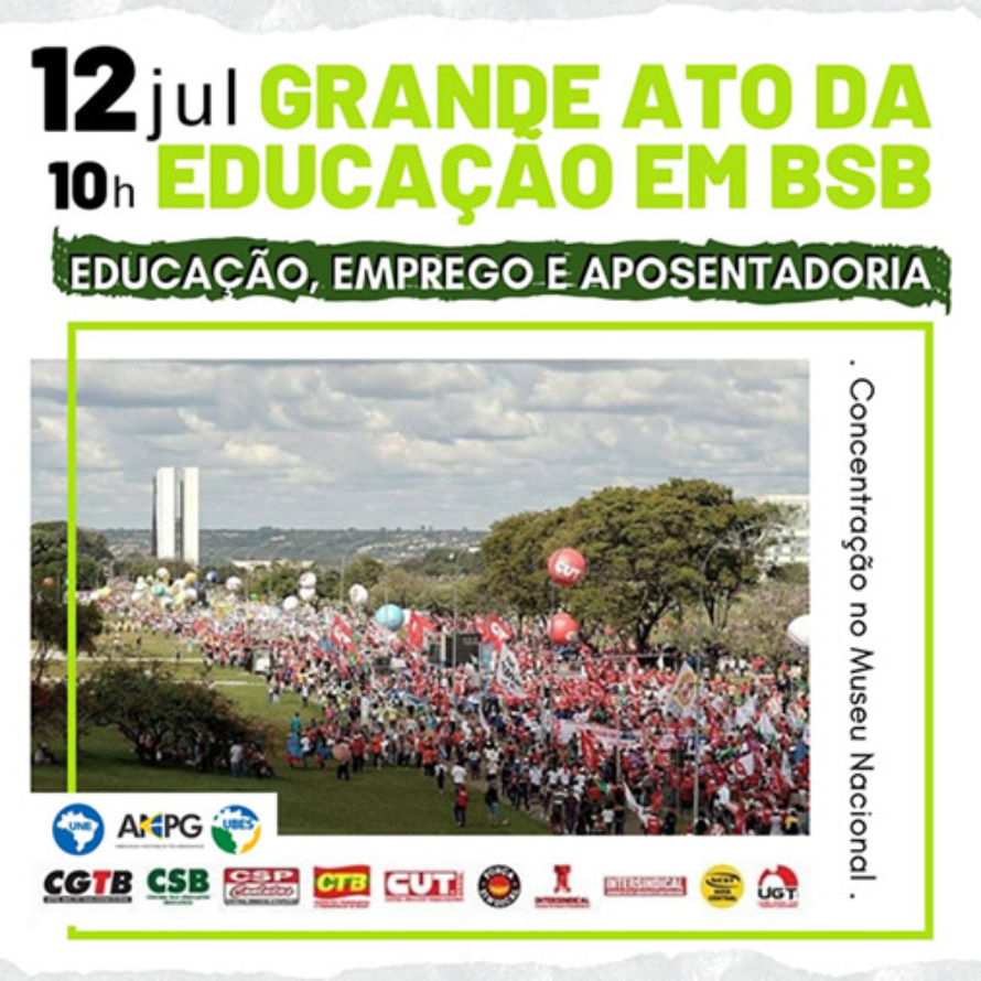 Centrais convocam Dia Nacional de Mobilização para 12/07