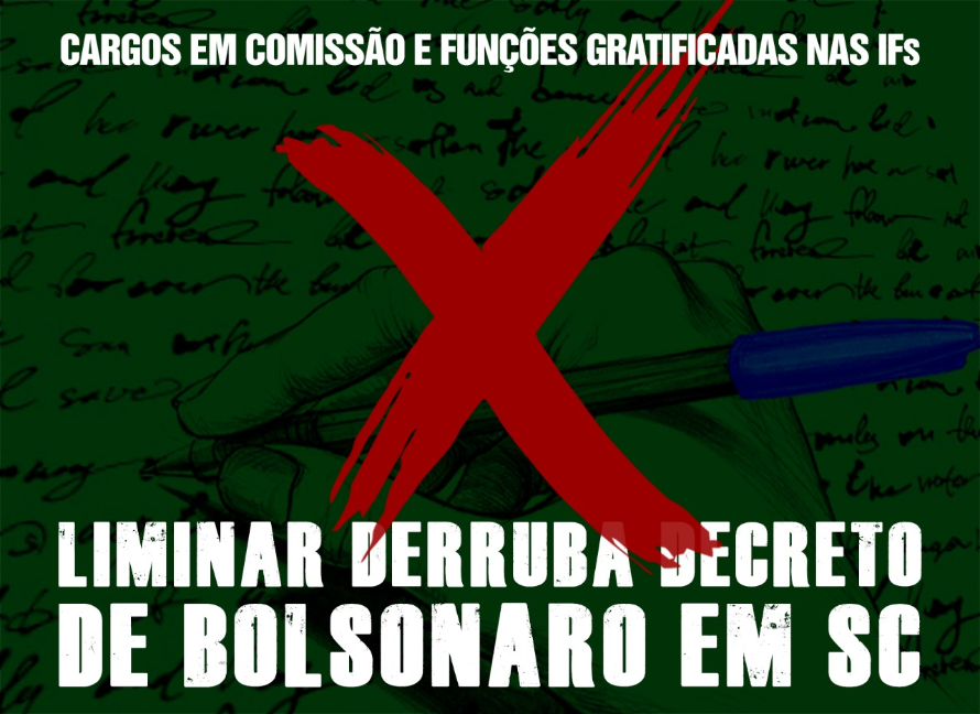 Justiça suspende extinção de cargos e FGs em SC