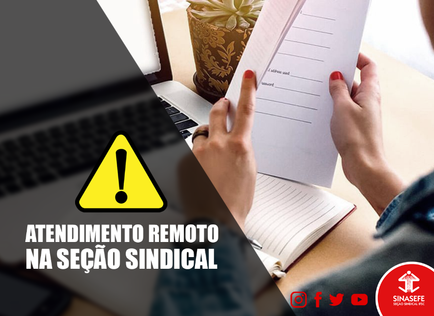 COVID 19: Seção IFSC adota atendimento remoto