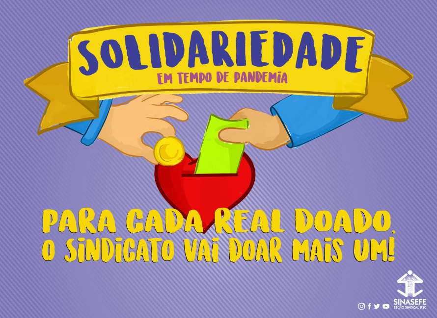 Sindicato lança campanha de solidariedade