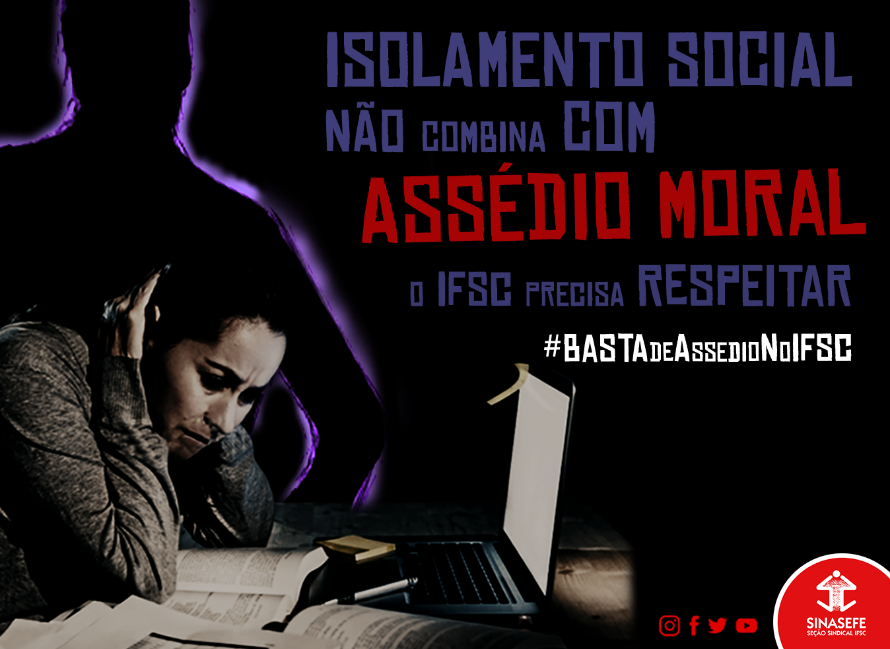 Seção lança campanha contra o assédio na pandemia