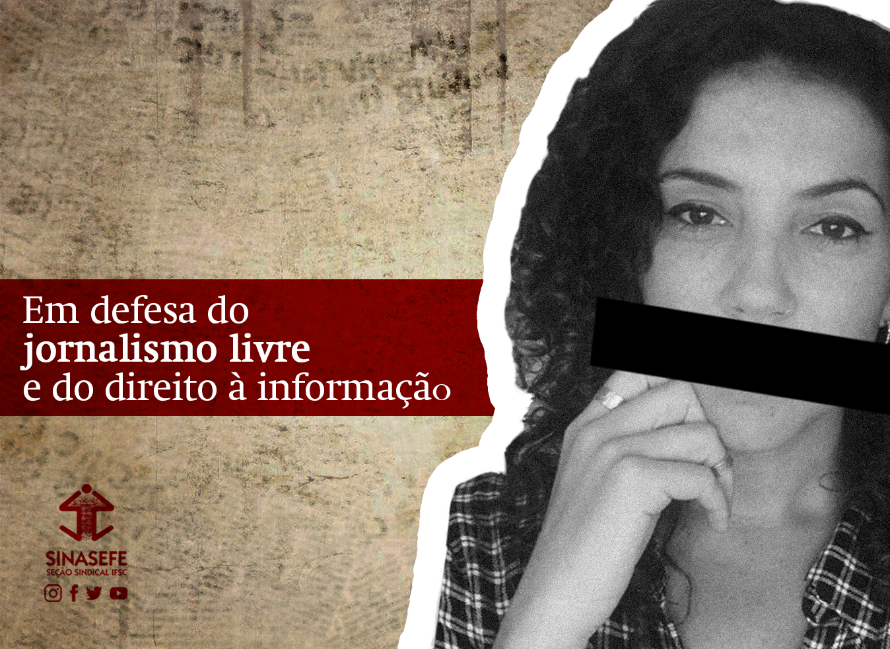 Toda solidariedade à jornalista Schirlei Alves