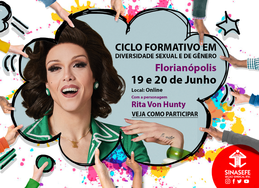 Seção abre vagas para curso com Rita Von Hunty