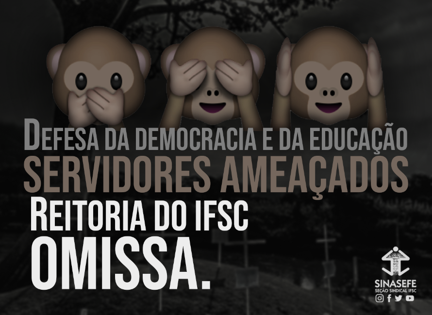 Reitoria do IFSC silencia sobre ataques em Jaraguá do Sul