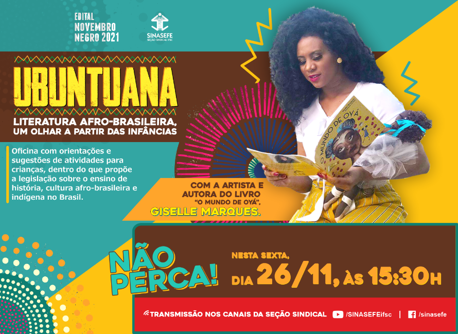 Sinasefe promove oficina sobre literatura afro-brasileira