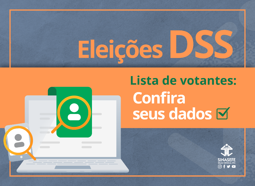 Divulgada a lista de votantes para as eleições do Sinasefe