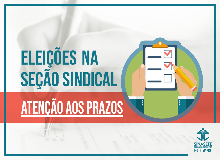 Prazo para inscrição de chapas termina no dia 10/02