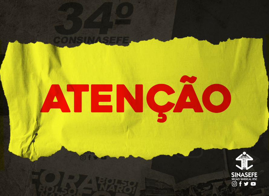 Atenção para as datas e horários de novas assembleias