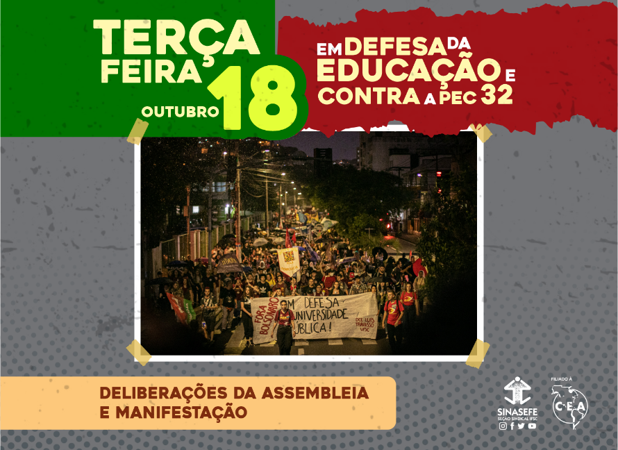 Assembleia aprova consigna para as eleições do dia 30