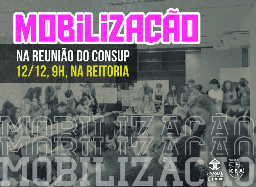 IFSC mobilizado para reunião do Consup dia 12