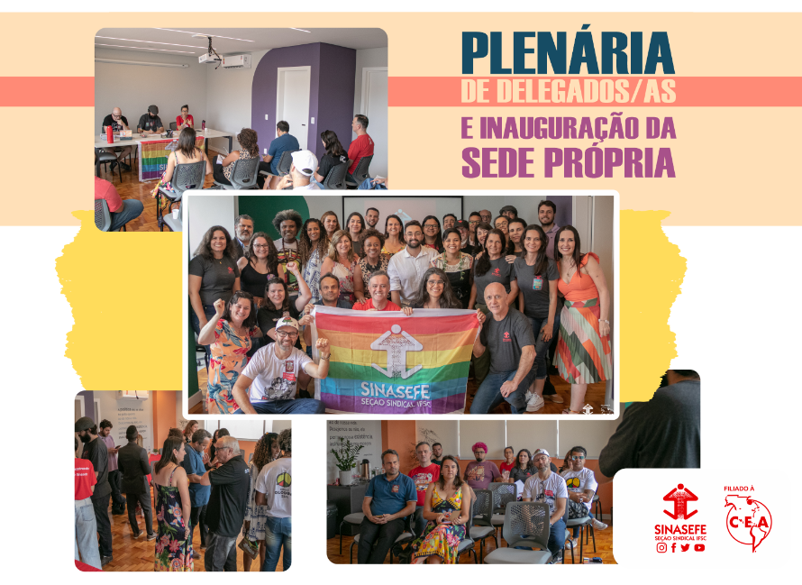 Plenária e inauguração marcam o fim do ano no Sinasefe