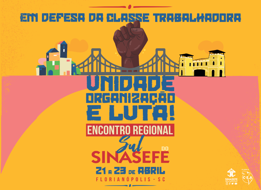Encontro Regional Sul do Sinasefe será em Florianópolis
