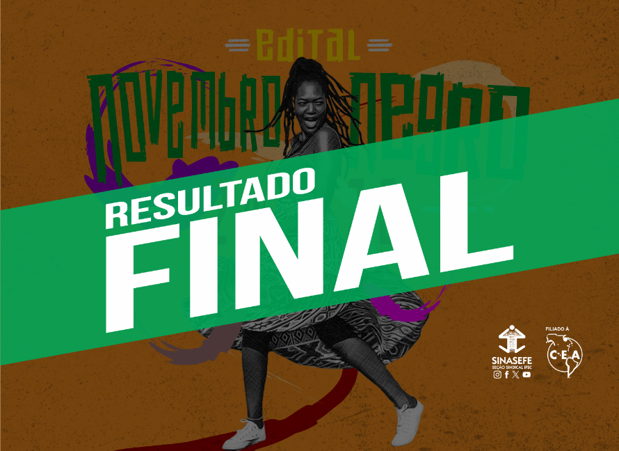 Divulgado o resultado final do edital Novembro Negro