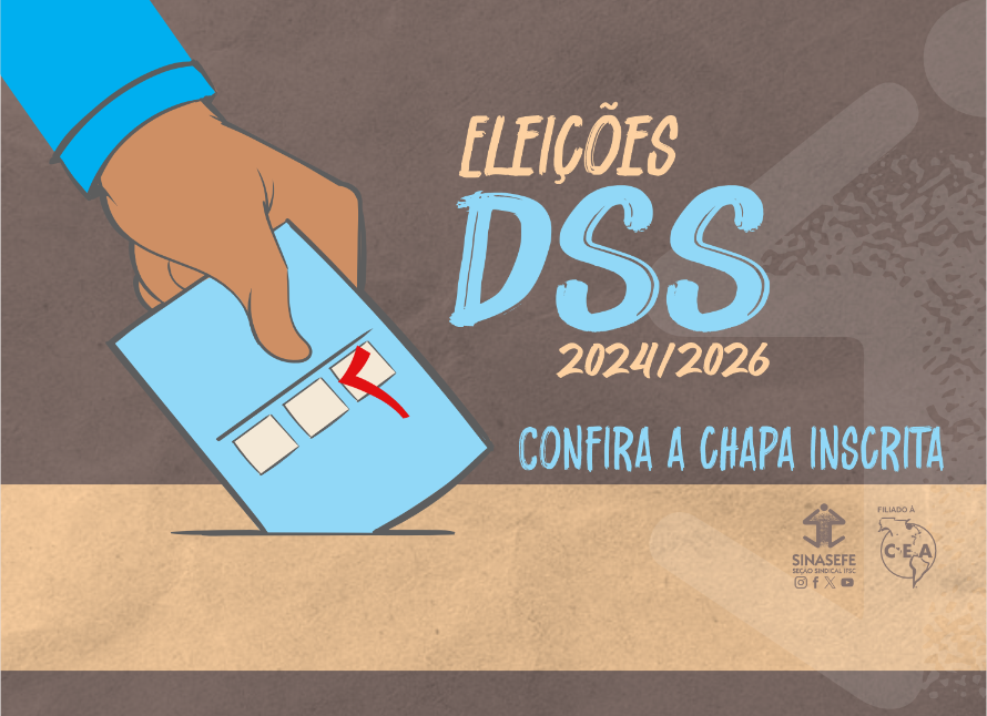 Comissão divulga chapa inscrita para a eleição da DSS