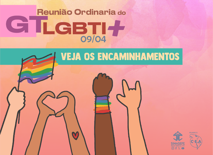 GT define critérios para participação em eventos LGBTI+