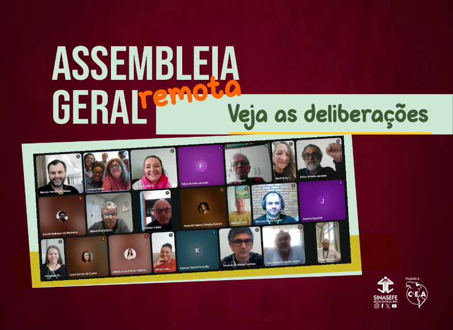 Assembleia discute mobilização e Encontro Regional Sul