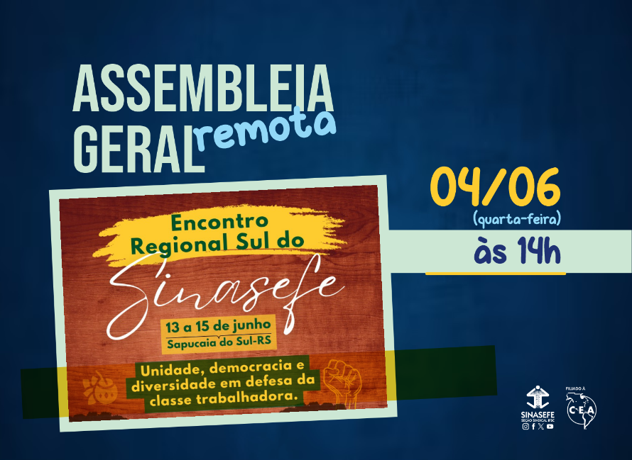 Delegação do Encontro Regional será definida em assembleia