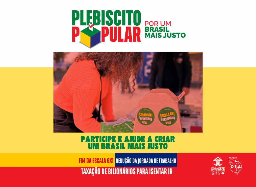 Sinasefe encaminha Plebiscito Popular no IFSC