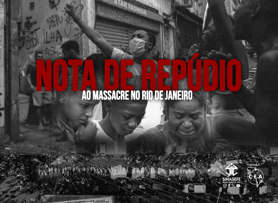 Nota de repúdio ao massacre no Rio de Janeiro