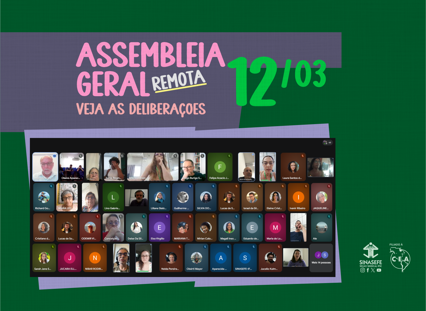 Seção elege representantes para Encontro de Mulheres