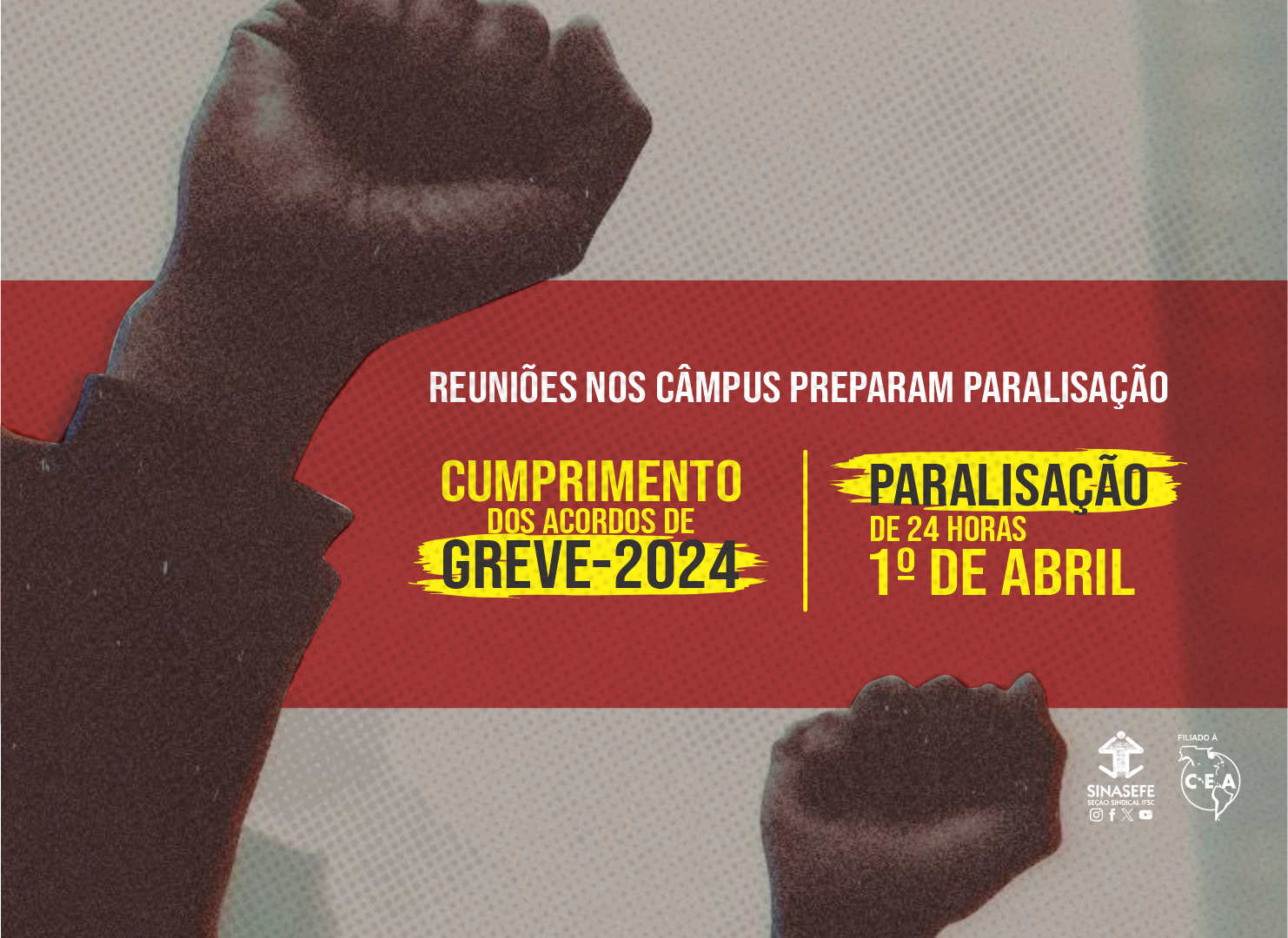 Reuniões nos Câmpus preparam paralisação no dia 01/04