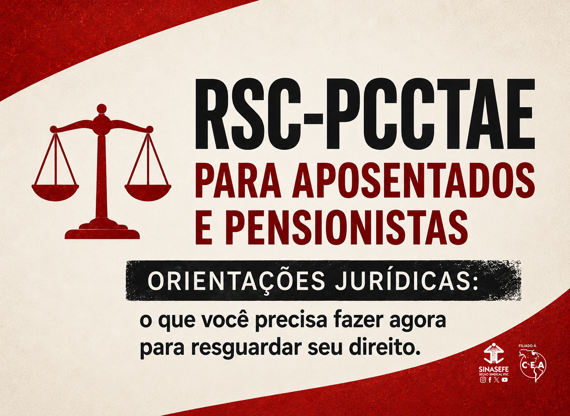 RSC-TAE para aposentados: orientações jurídicas