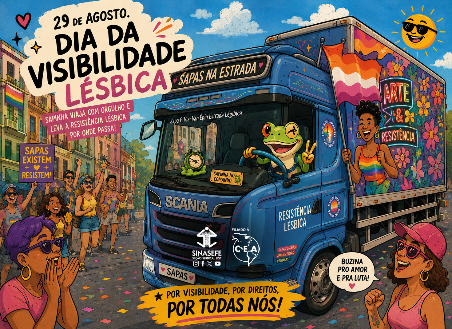 29 de agosto: Dia da Visibilidade Lésbica