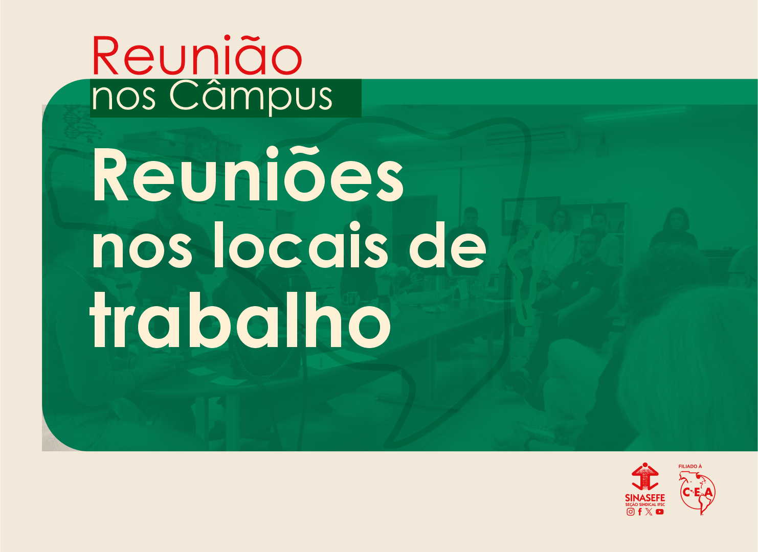 DSS inicia rodada de reuniões nos locais de trabalho