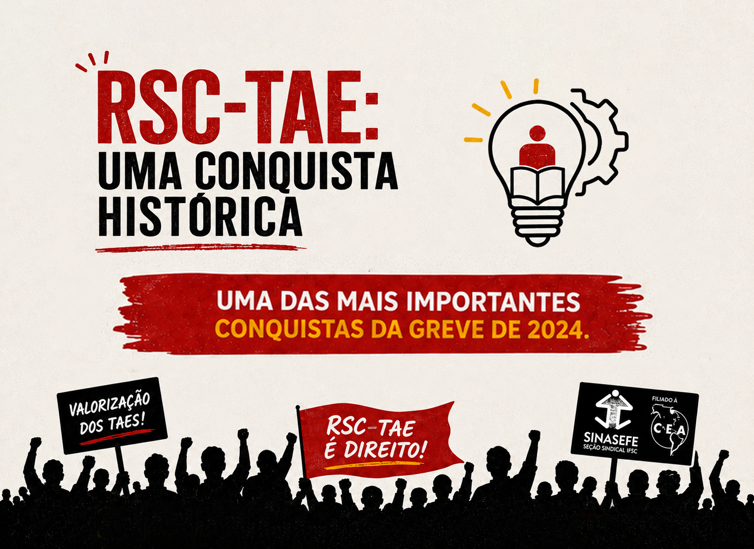 RSC para os TAEs: uma conquista de mais de uma década