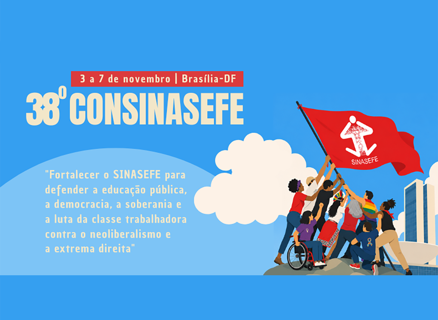 Vem aí o 38º Congresso Nacional do Sinasefe