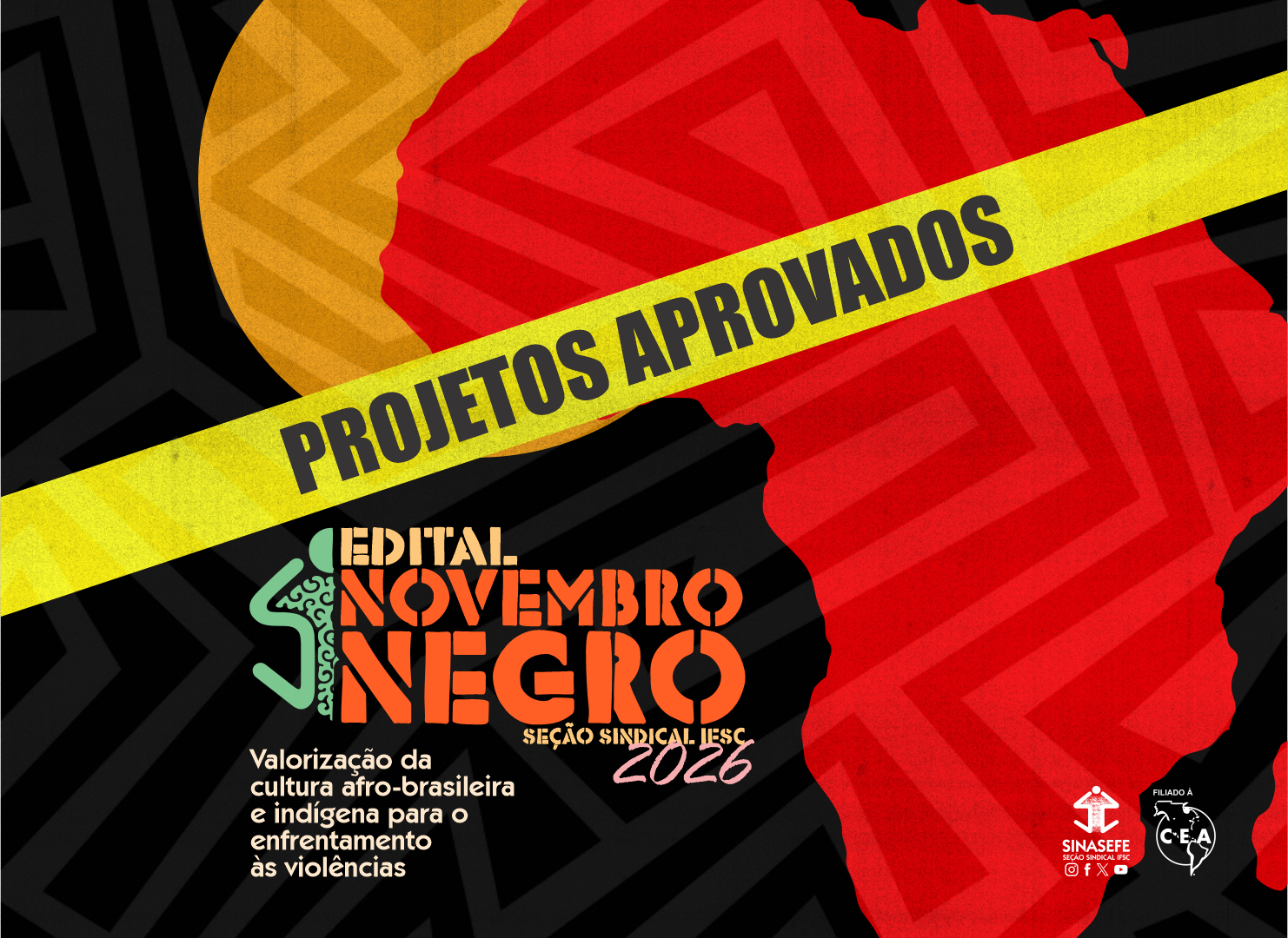 Novembro Negro 2026 tem 20 projetos aprovados