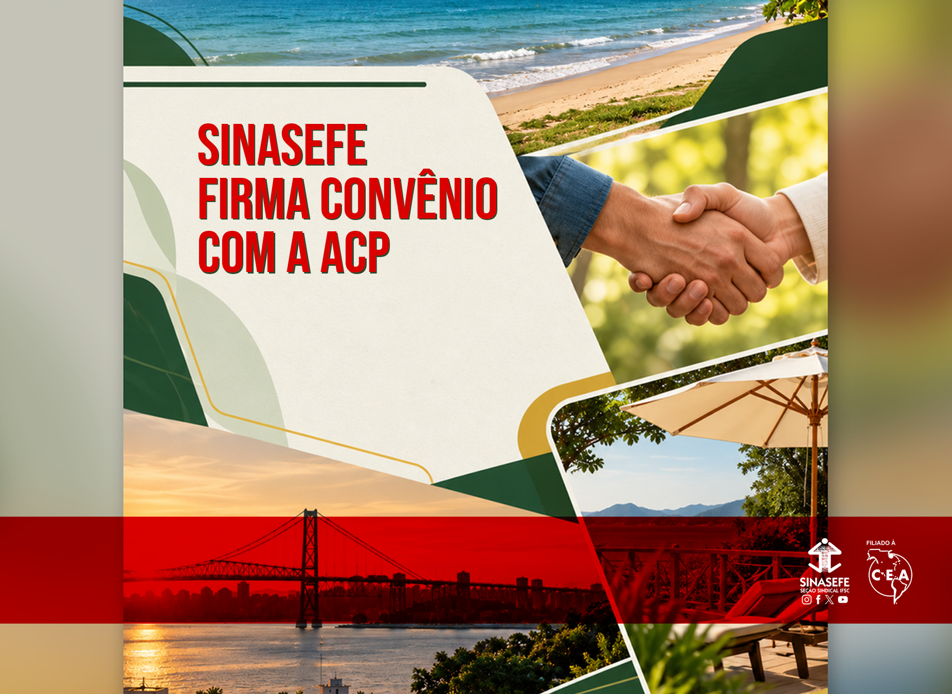 Sinasefe firma convênio com a ACP